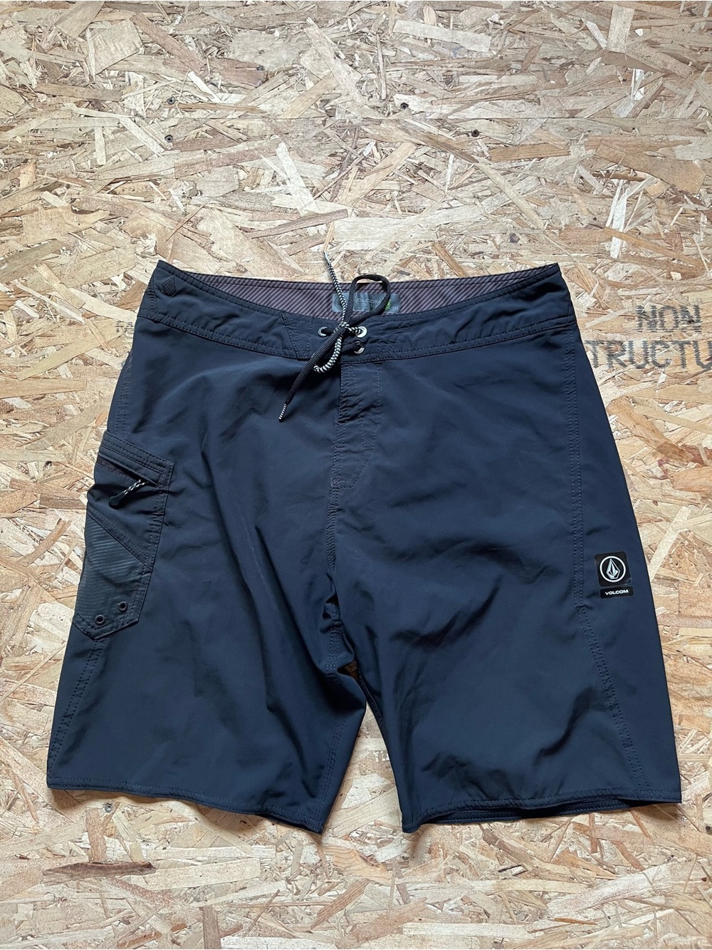 Volcom Men’s Black Swim Boardshorts